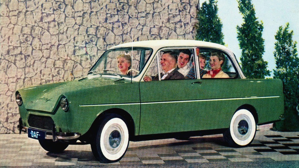 Голландский раритет — легкий DAF с автоматической трансмиссией. 1960 год
