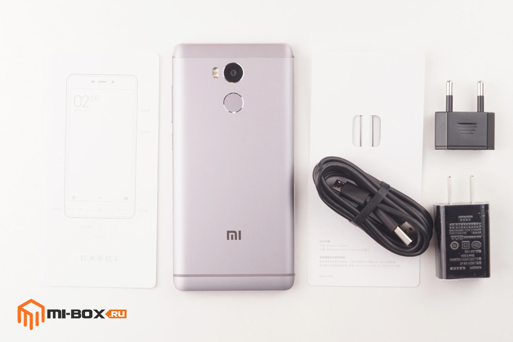 Обзор Xiaomi Redmi 4 - комплектация