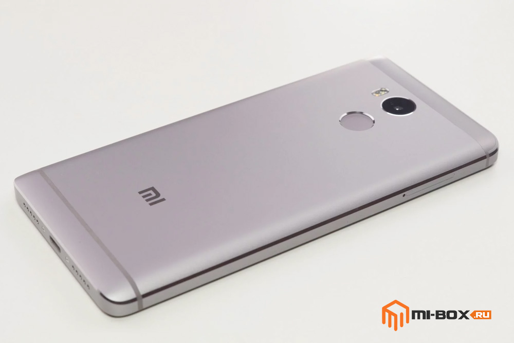 Обзор Xiaomi Redmi 4 - задняя сторона