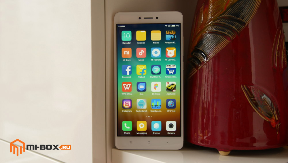Обзор Xiaomi Redmi Note 4x - дисплей