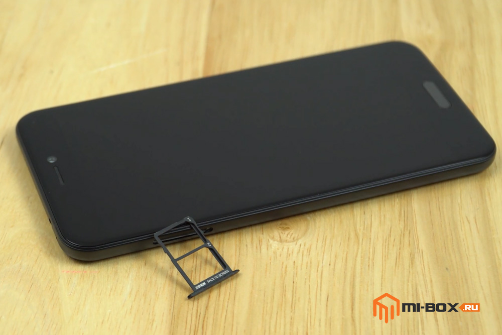 Обзор Xiaomi Mi 5c - слот для сим-карт