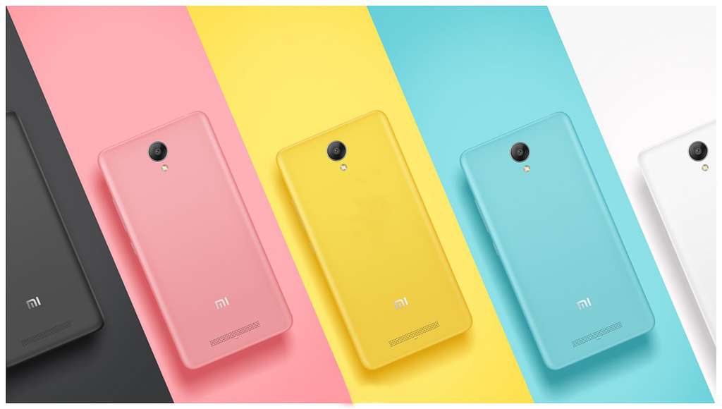 Xiaomi Redmi Note 2 доступные цветовые решения