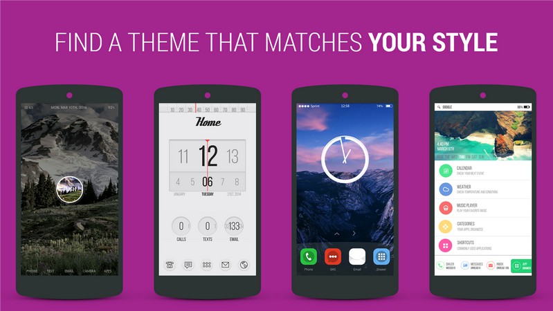 Themer: Launcher, HD Wallpaper