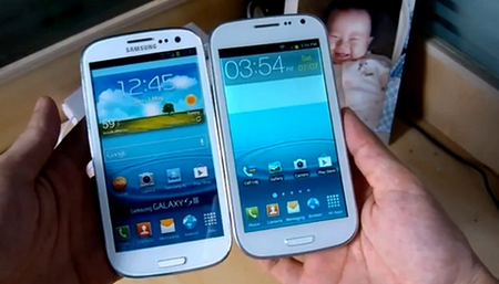Оригинал и подделка Samsung Galaxy S3