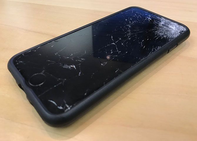 резервное копирование iphone - сломанный экран iPhone