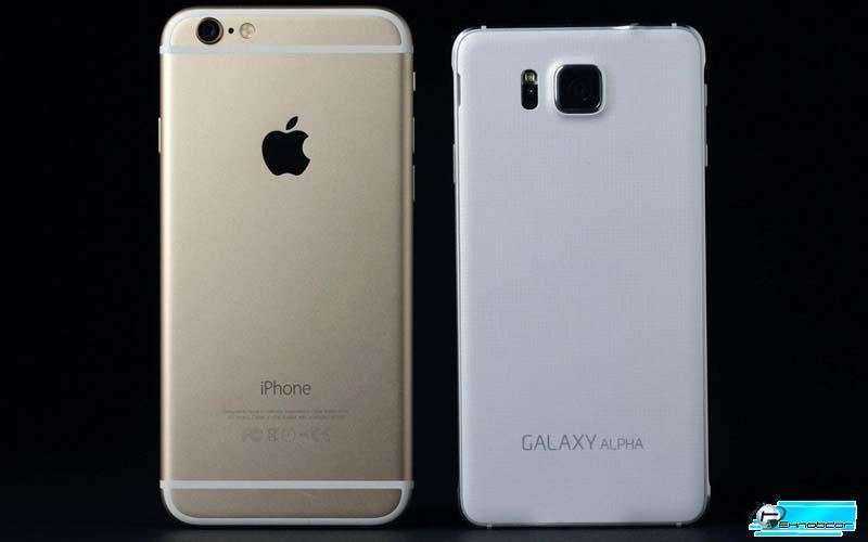Samsung Galaxy Alpha и iPhone 6