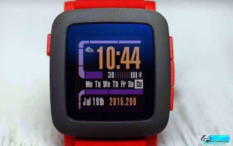 Pebble Time - умные часы для iphone