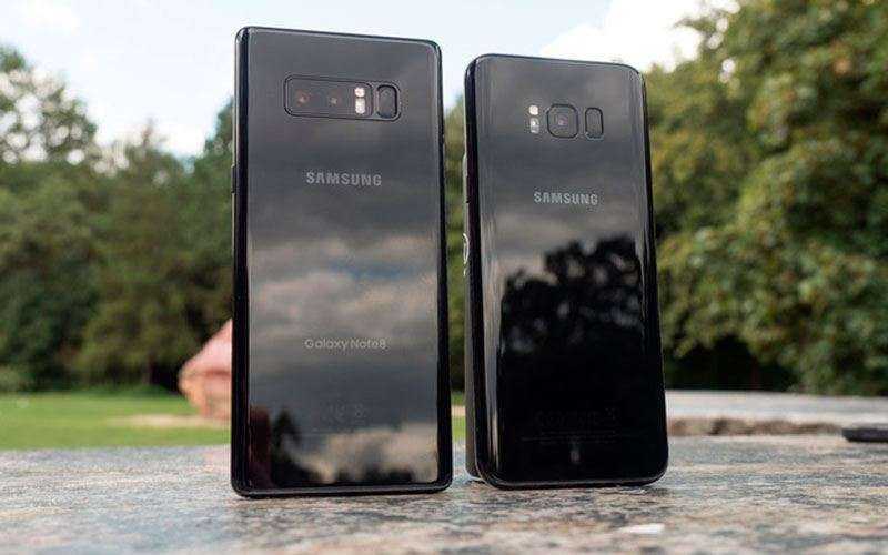 Дизайн Samsung Galaxy Note 8 и Samsung Galaxy S8+