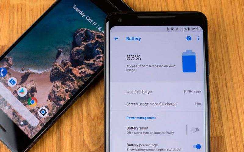 Батарея Google Pixel 2 и Google Pixel 2 XL