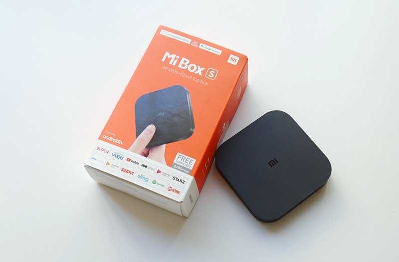 Xiaomi Mi Box S из коробки