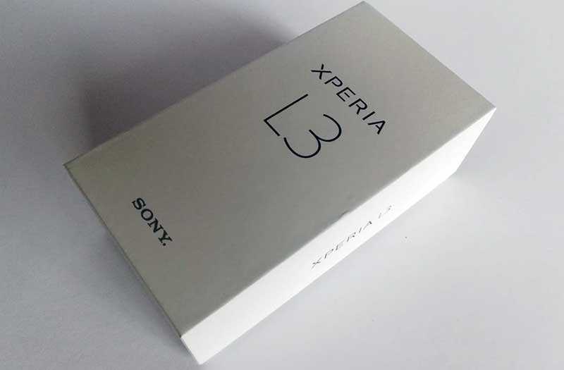 Sony Xperia L3 из коробки