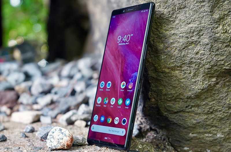 Sony Xperia 1 дизайн