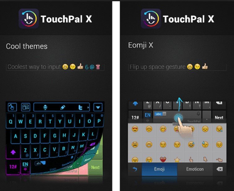 Установка TouchPal X Keyboard на Андроид