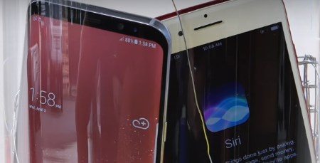 Сравнение влагозащиты Samsung S8 и iPhone 7