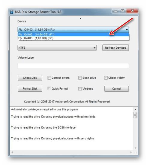 HP USB Disk Storage Format Tool