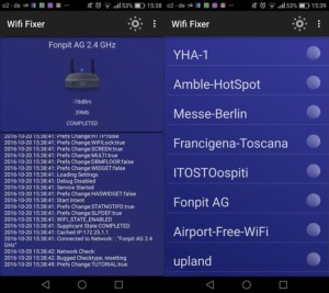  Внешний вид программы Wifi Fixer