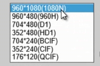 разрешение 1080N и 720P