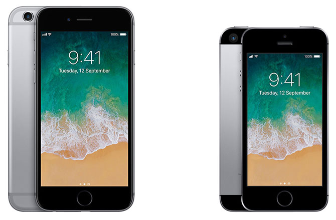 iPhone 6s и iPhone SE
