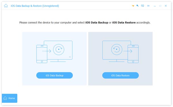 запустить восстановление резервной копии данных ios