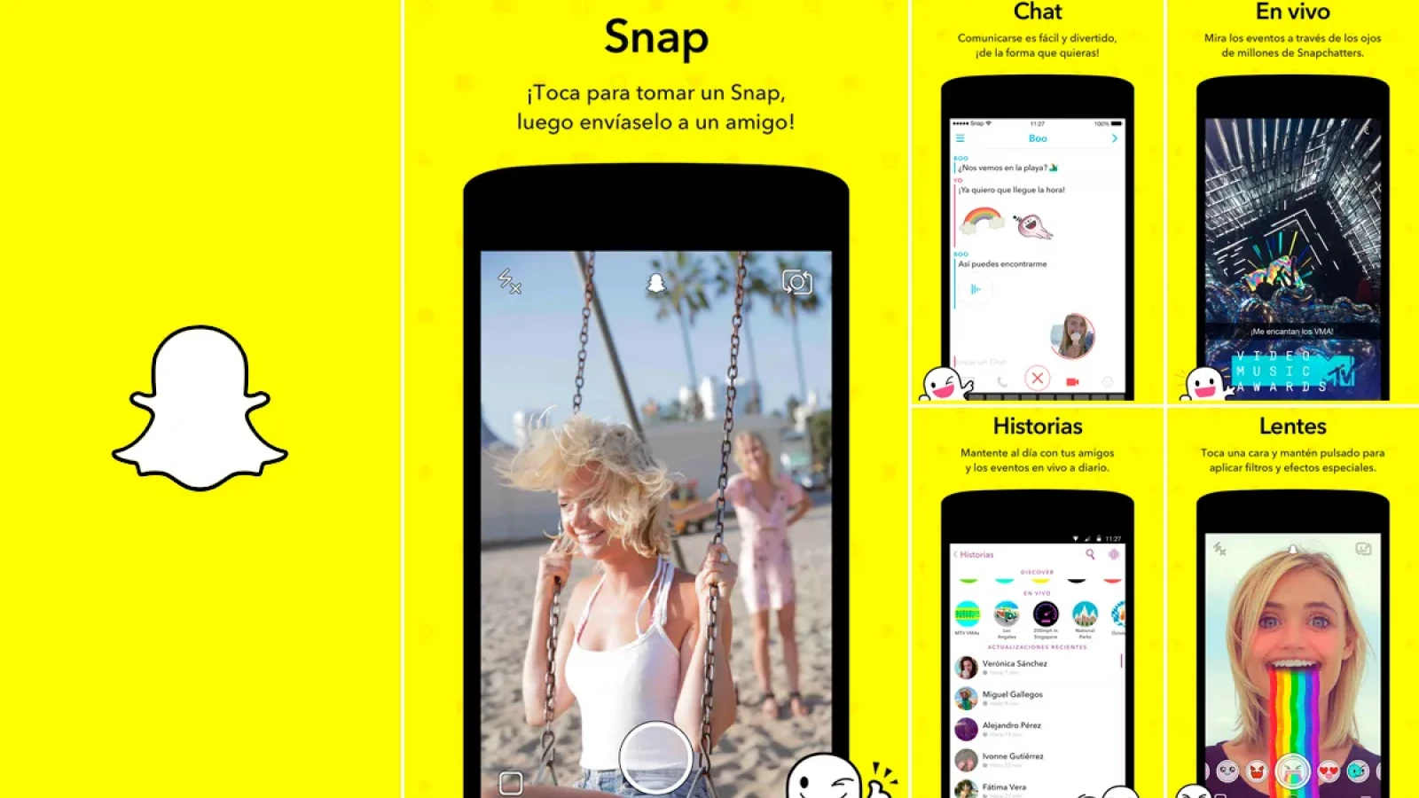 Как в snapchat добавить фото из галереи
