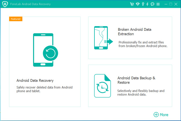 Выберите Android Data Backup