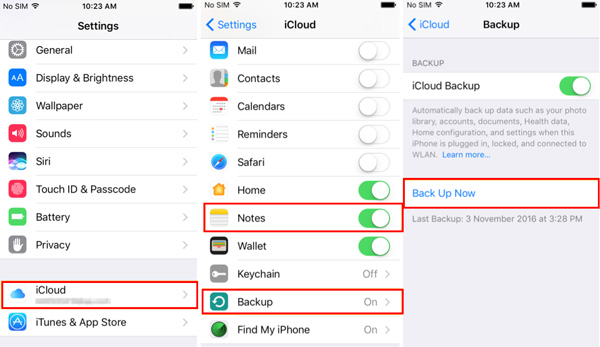 резервное копирование icloud