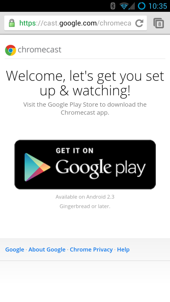 Google Chromecast