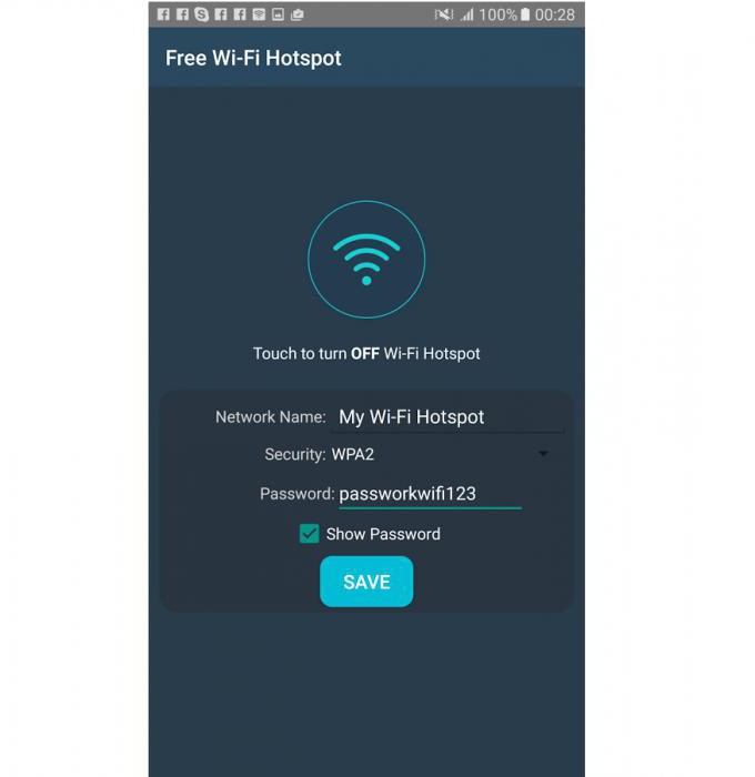 Раздача wi fi с телефона